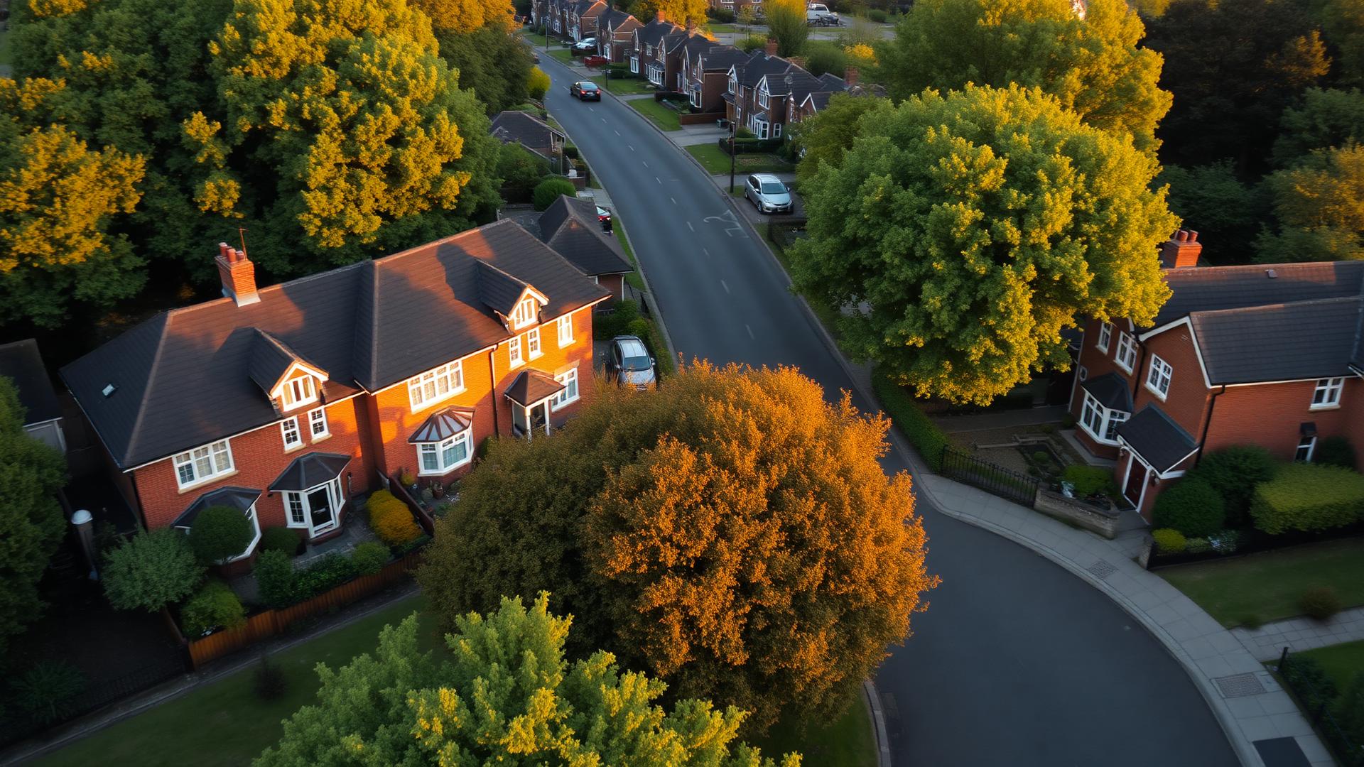 Suburban Streetscape — Nationwide